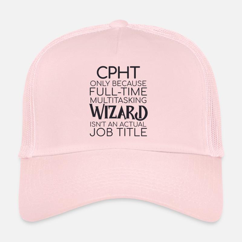 CPhT Wizard Pharmacie Casquette trucker 