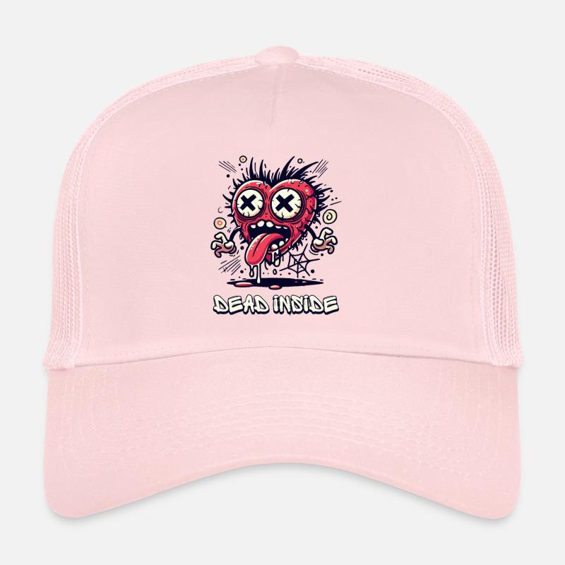 Dead Inside – Tot von innen PopArt Herz Horror Trucker Cap