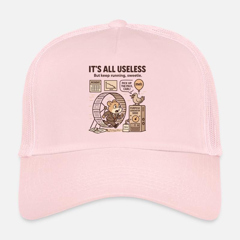 It's All Useless – Alles ist nutzlos Hamster Trucker Cap