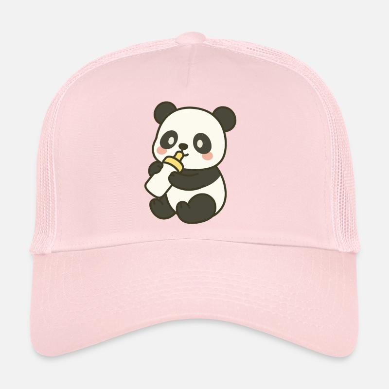 Panda-Schnuffelzeit Trucker Cap