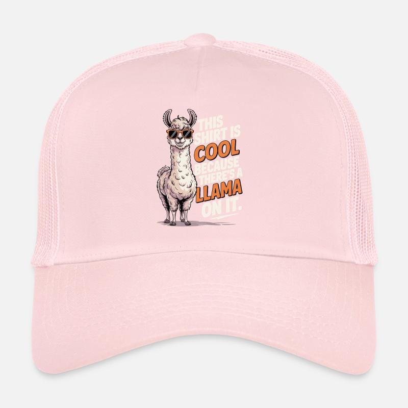 C’est une chemise Cool Llama Casquette trucker 