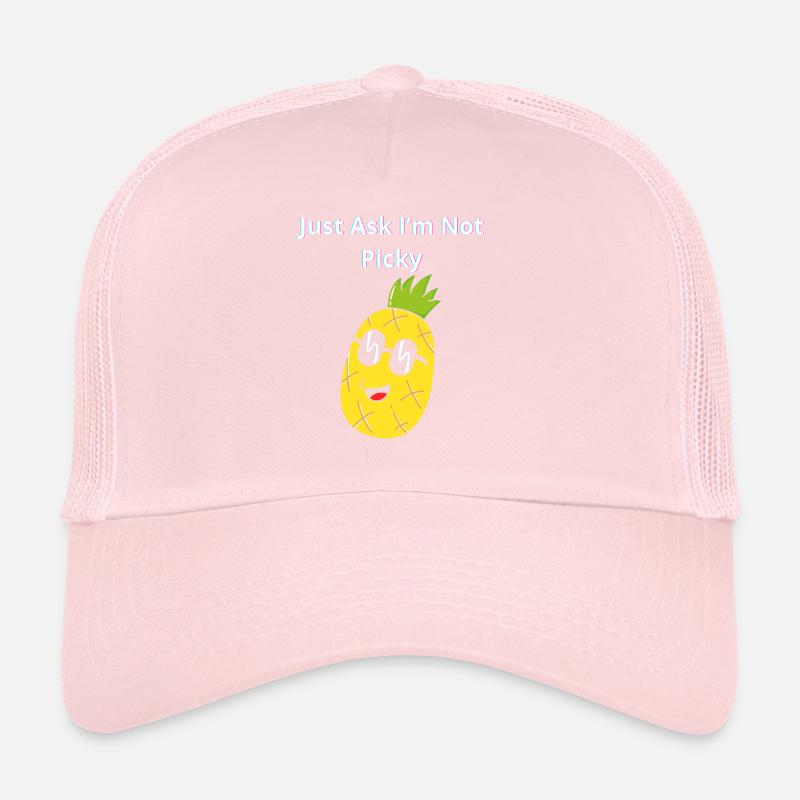 Il suffit de demander, je ne suis pas difficile - Casquette trucker  - rose pâle
