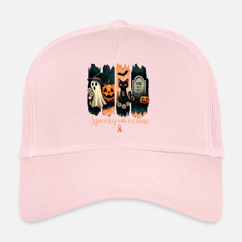 Effrayant pour une cause – Édition Ruban Rose Casquette trucker 