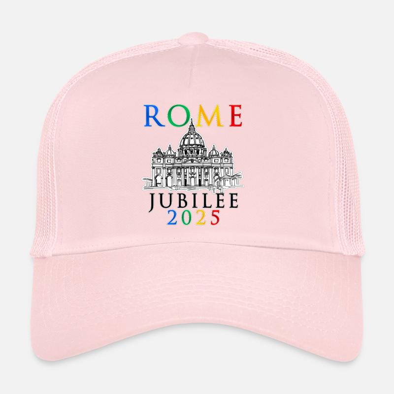 Rome 2025 Jubilé et Vatican Saint-Pierre v5 Casquette trucker 