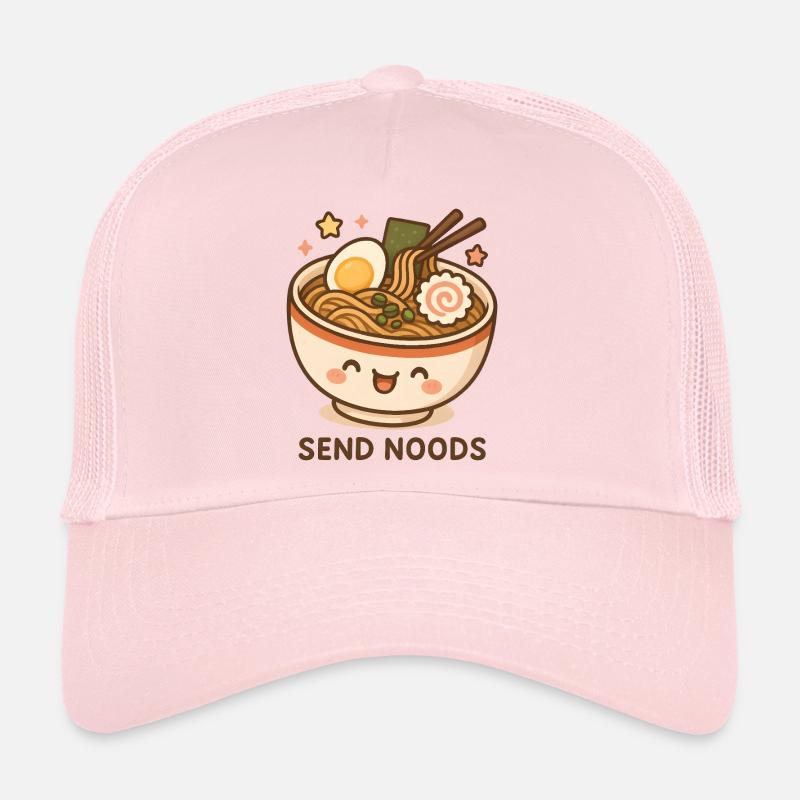 SEND NOODS - Trucker Cap - pale pink