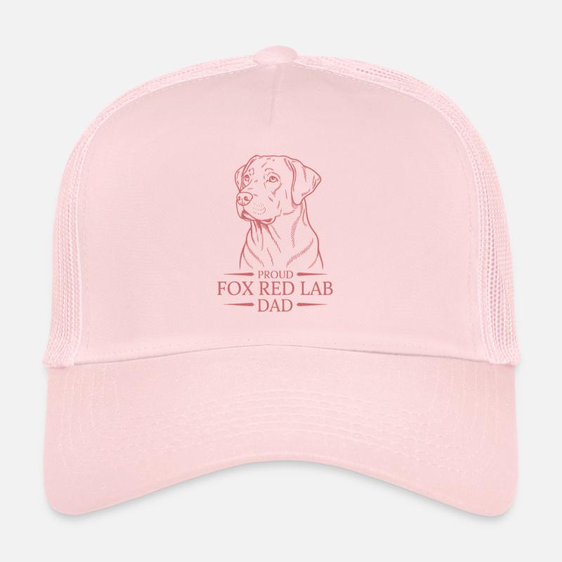 Fier renard rouge labo papa Casquette trucker 