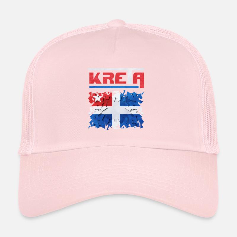 Puzzle créatif avec le drapeau norvégien Casquette trucker 