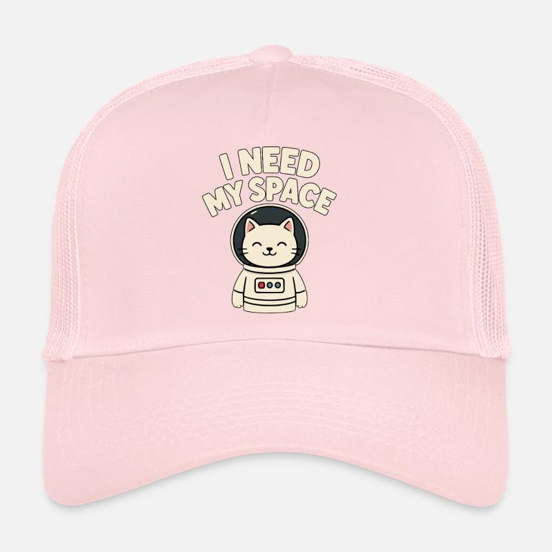 Chaton en combinaison d’astronaute Casquette trucker 