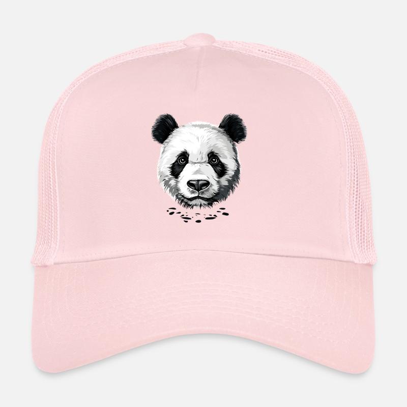 Panda Ours Pandas Géants Panda Géant Mignon Panda Ours Panda Casquette trucker 