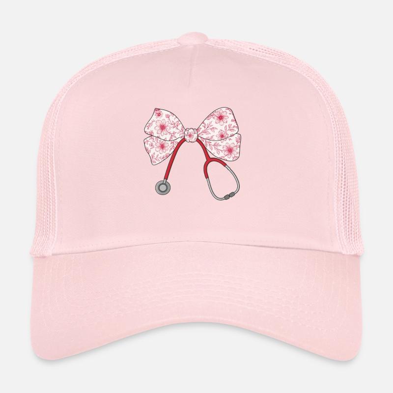 Infirmière, Stéthoscope, Boucle Casquette trucker 
