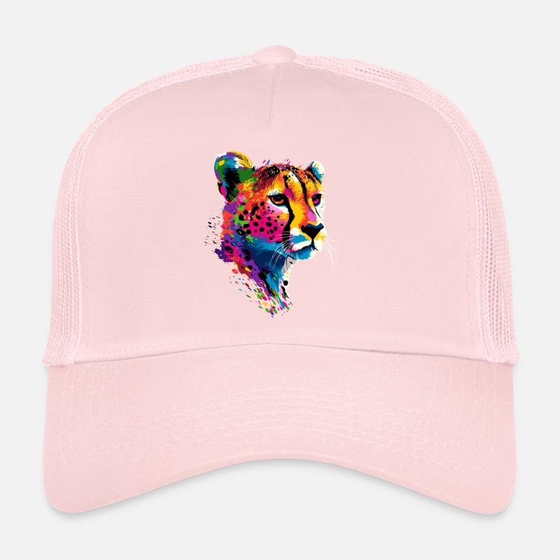 Guépard Guépard Gros chat Amoureux des chats Guépard Casquette trucker 