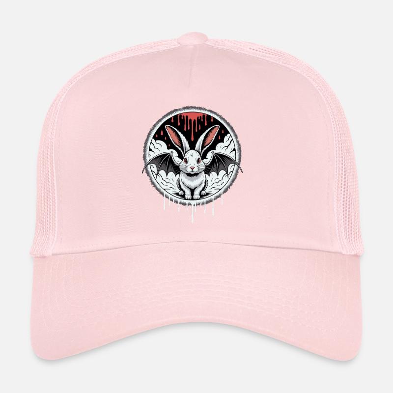 Dämonischer Hase mit Flügeln Trucker Cap