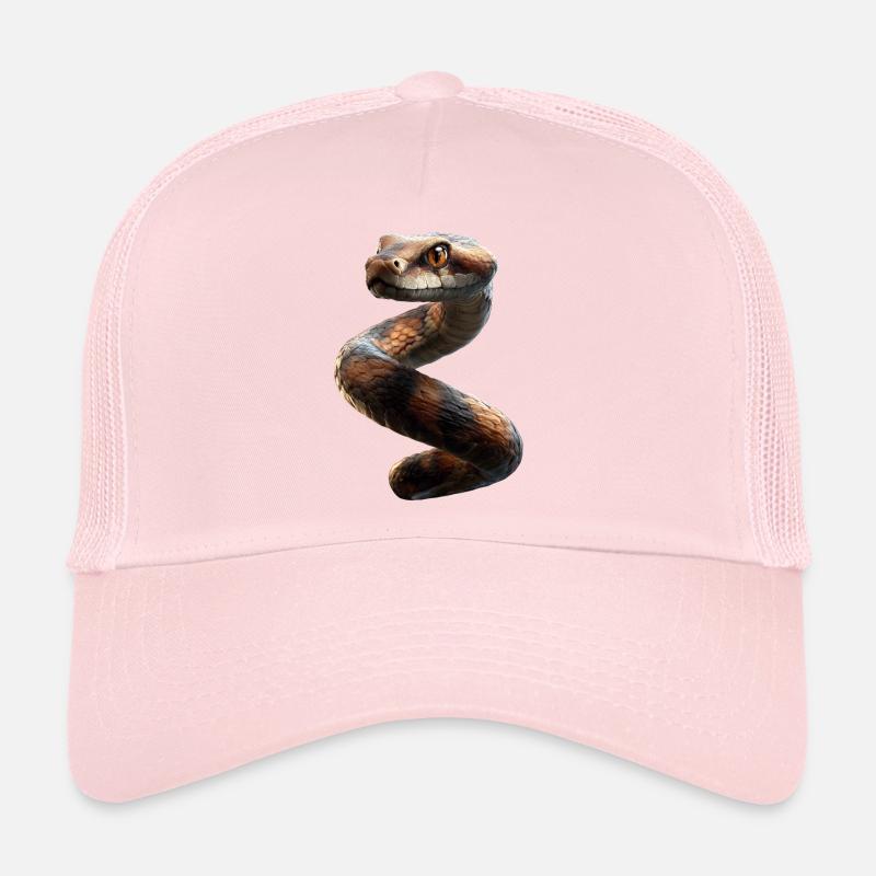 serpent, python, cobra, serpent à sonnettes, serpents Casquette trucker 