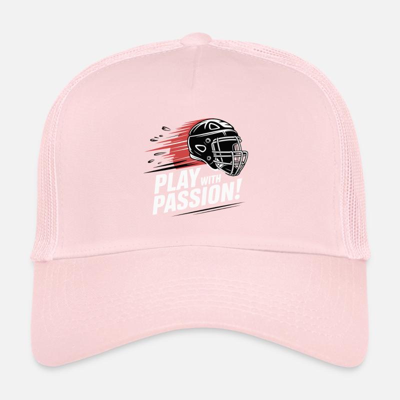 Play With Passion Helm Trucker Cap