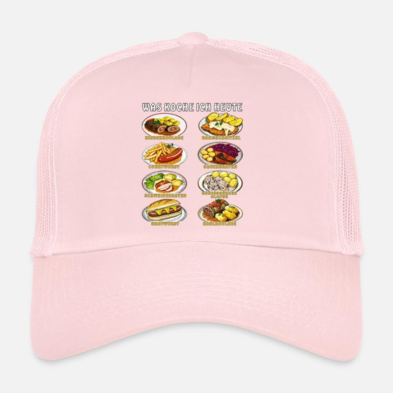 WAS KOCHE ICH HEUTE Trucker Cap