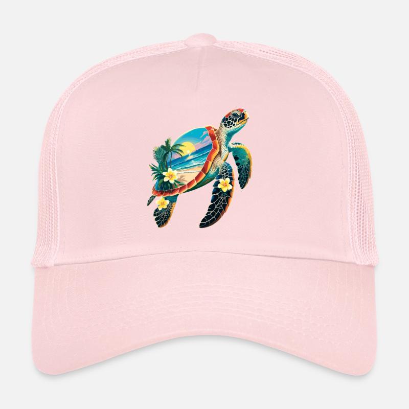 Turtle Waves Surf Turtle Surfer Turtles Trucker Cap