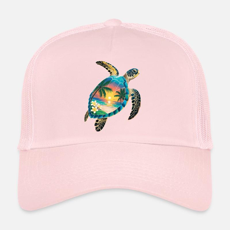 Turtle Waves Surf Turtle Surfer Turtles Trucker Cap