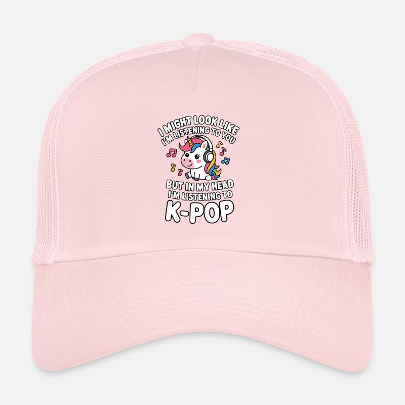 K-Pop Drôle Corée Musique Anime Casquette trucker 