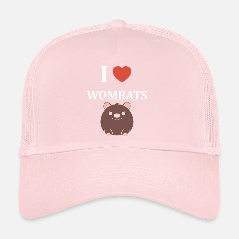 Ich liebe Wombats Trucker Cap