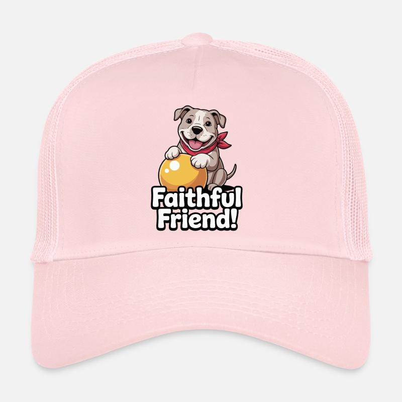 Treuer Freund Welpe Trucker Cap
