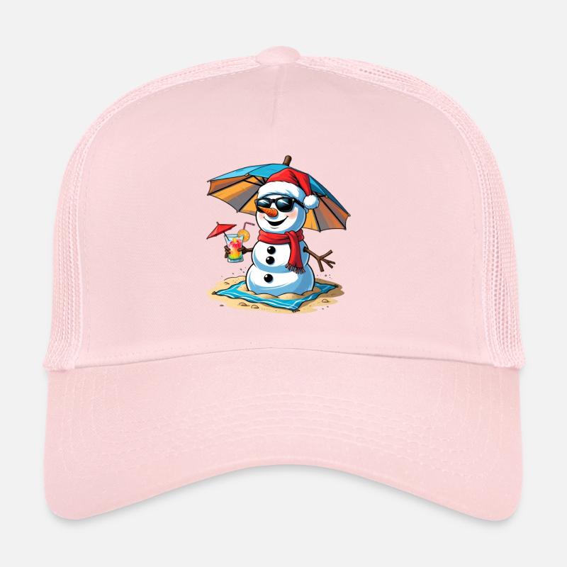Strand Schneemann Remix Trucker Cap