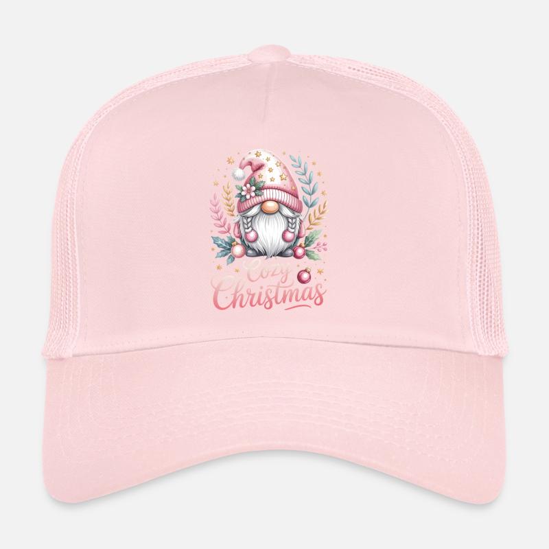 Gnome de Noël câlin Casquette trucker 