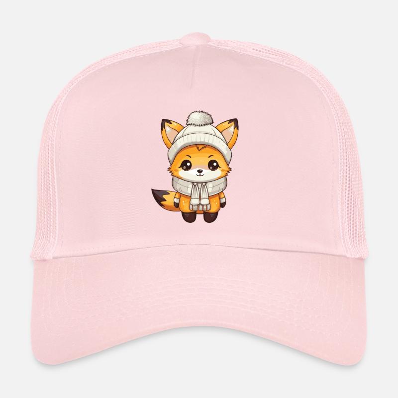 Fuchs Winter Tier Baby Comic Trucker Cap
