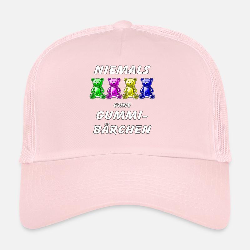 NEVER WITHOUT GUMMY BEARS Trucker Cap