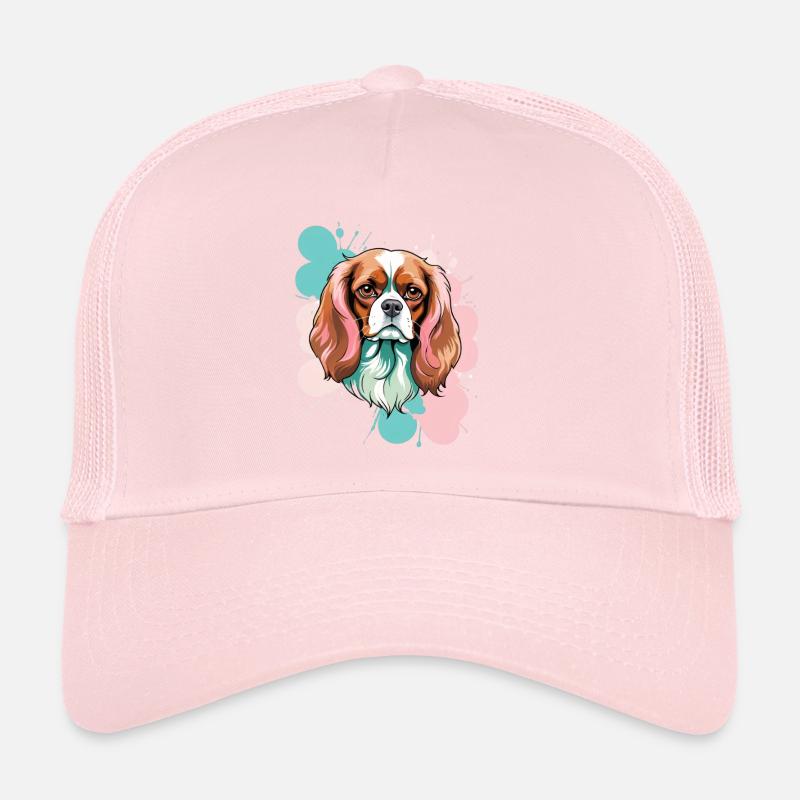 Cavalier King Charles Spaniel arbexplosion Casquette trucker 