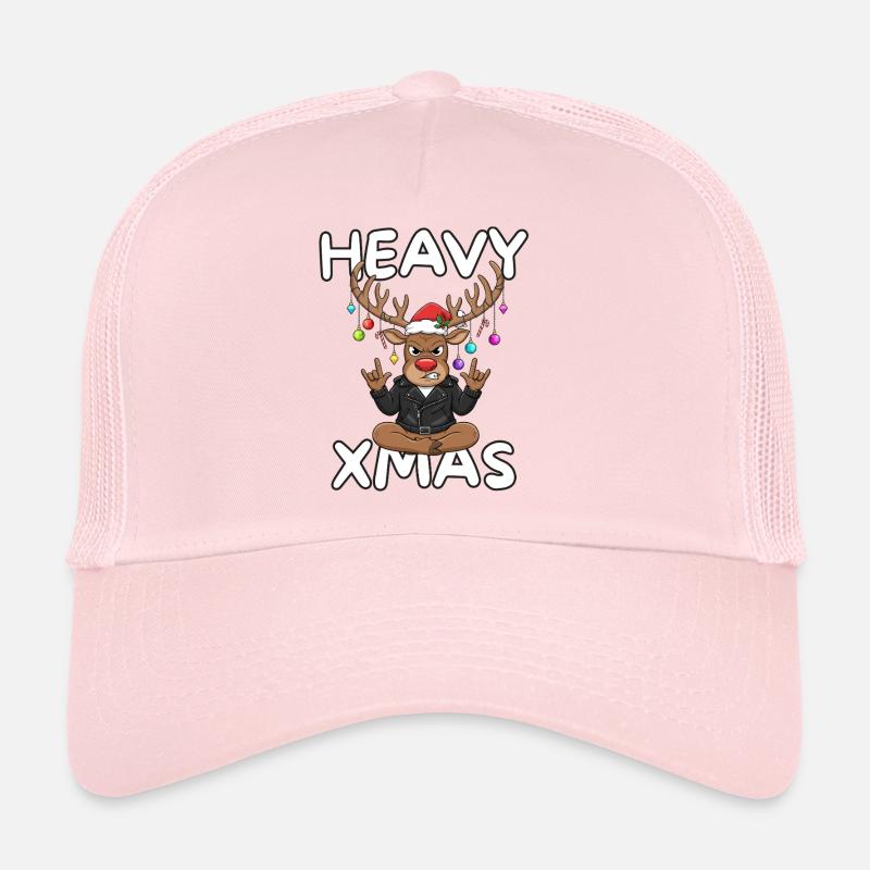 Lourd renne de Noël dessin animé Casquette trucker 