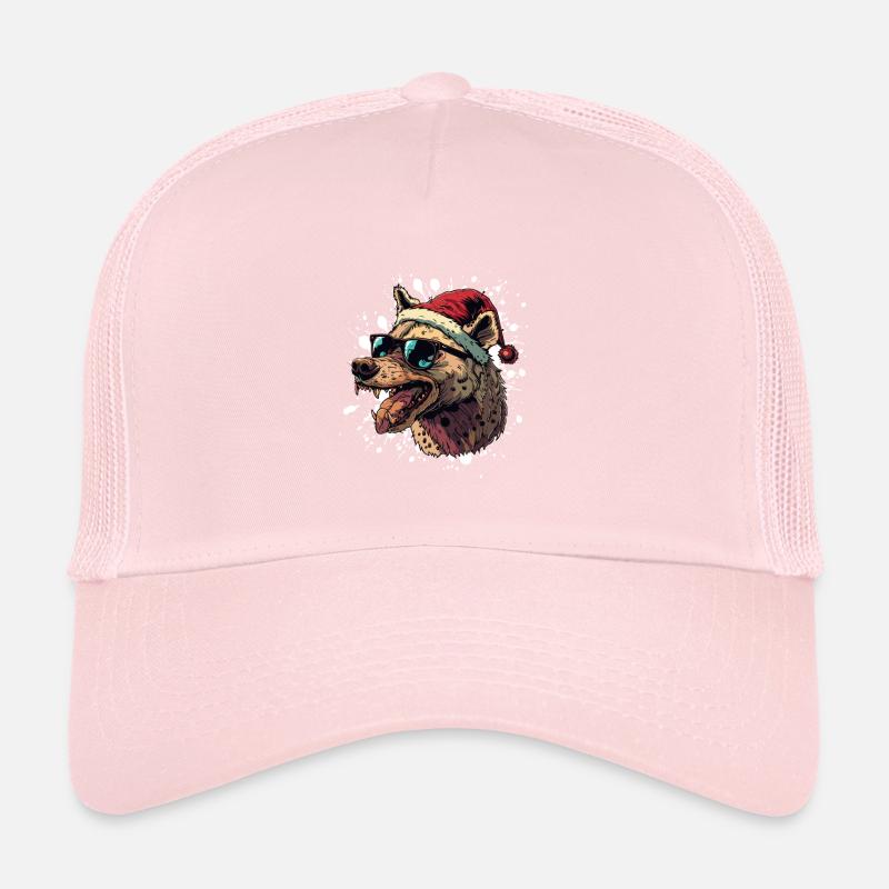 Hyäne Weihnachten Lustig Trucker Cap