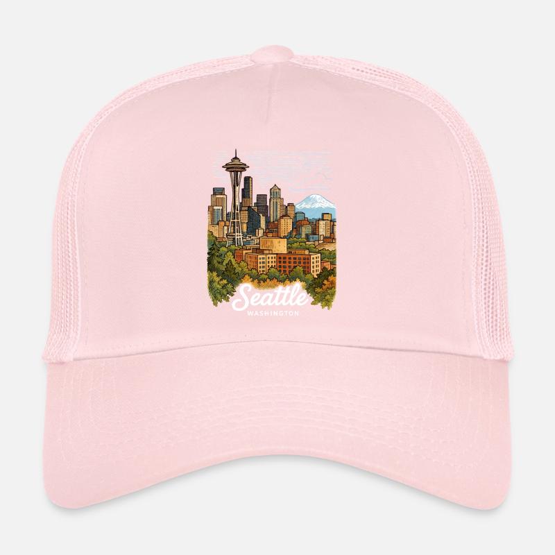 Seattle, État de Washington Casquette trucker 
