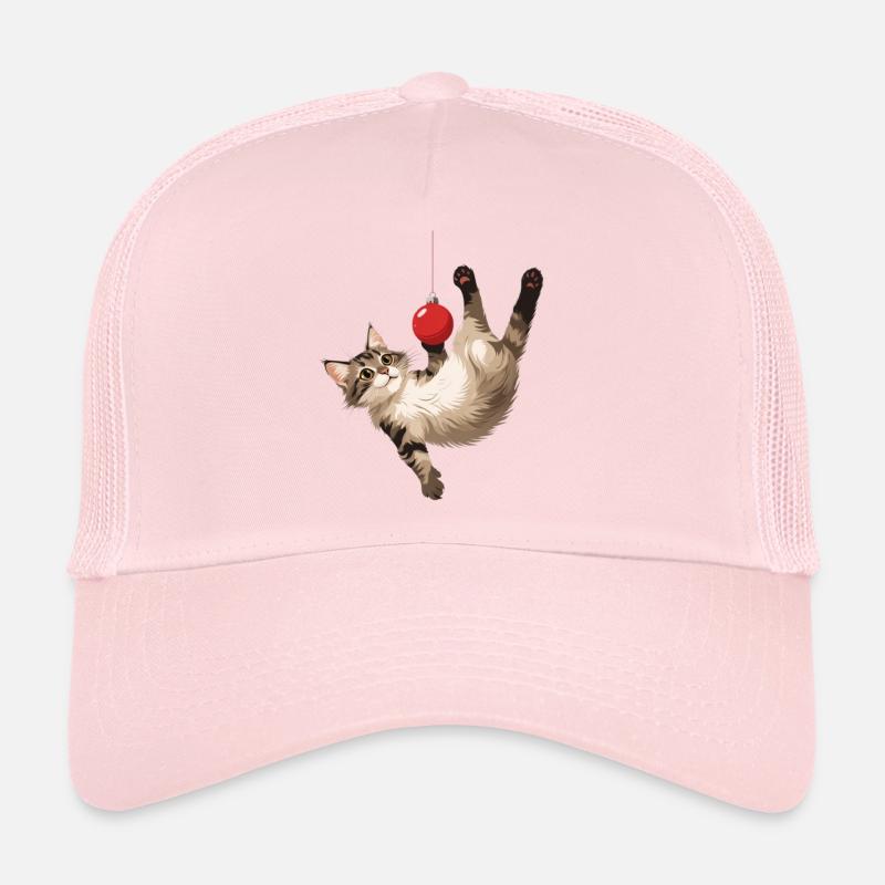 Katzenakrobat Ballspiel Trucker Cap
