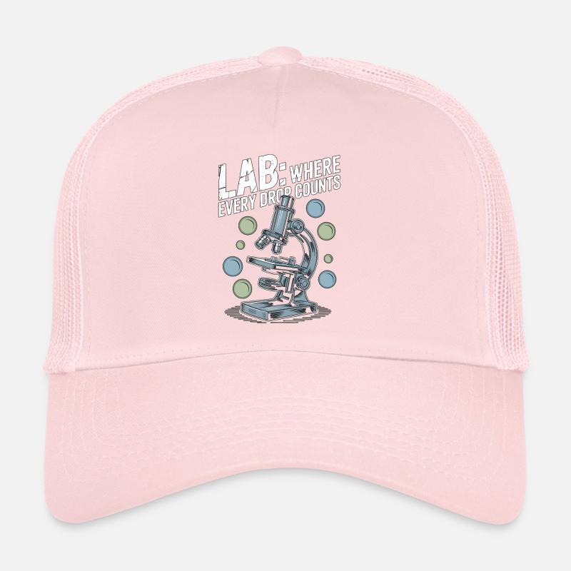 Laboratoire de techniciens de laboratoire où chaque Drop Scientist Casquette trucker 