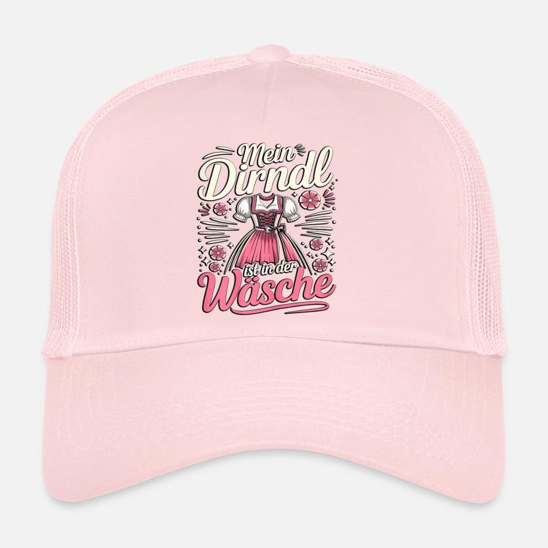 Mein Dirndl ist in der Wäsche Trucker Cap