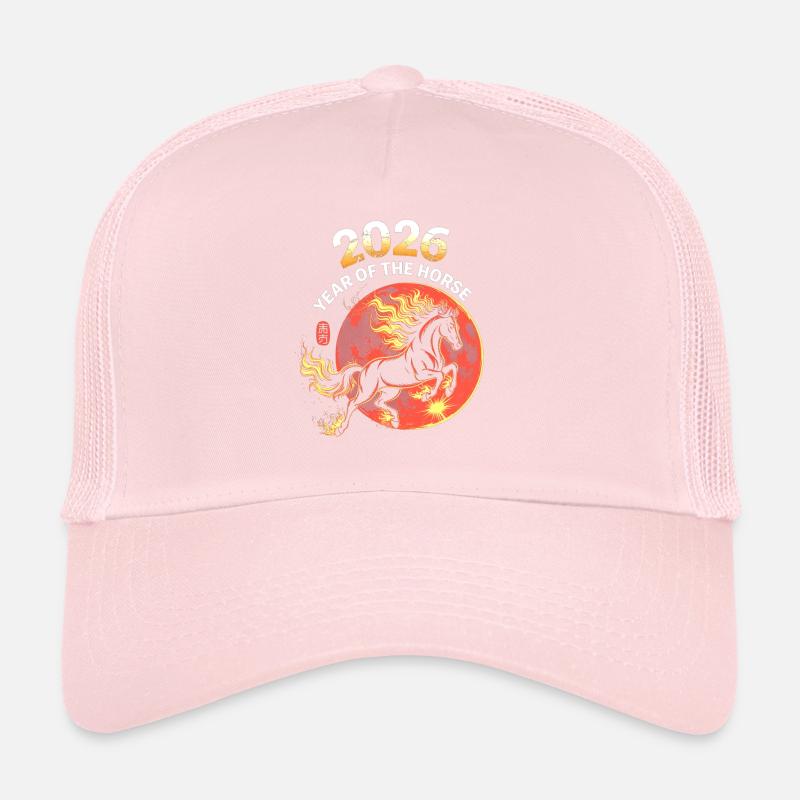 Fire Horse 2026 : L’Année du Cheval Casquette trucker 