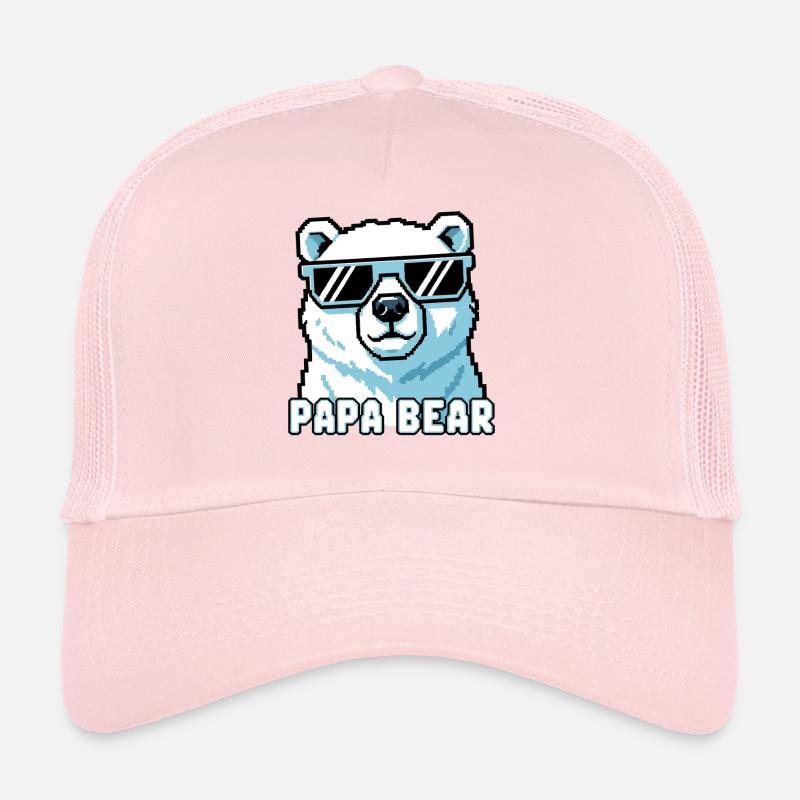Papa Ours Casquette trucker 