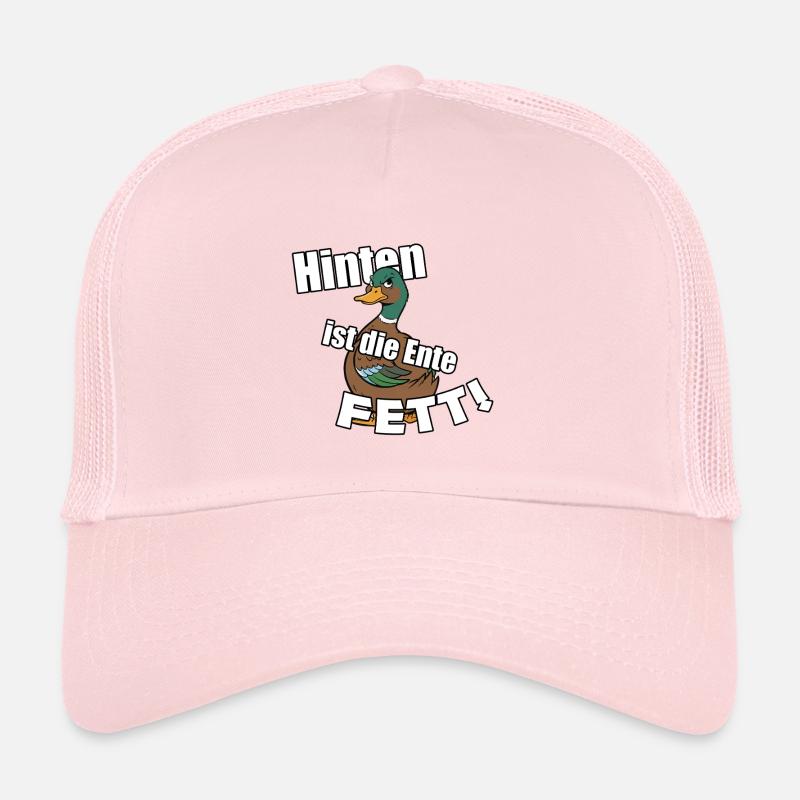 Le canard est gros à l’arrière Casquette trucker 
