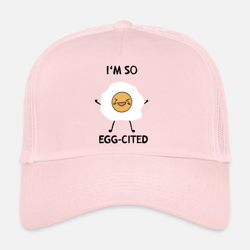 Délice du petit-déjeuner cité aux œufs Casquette trucker 