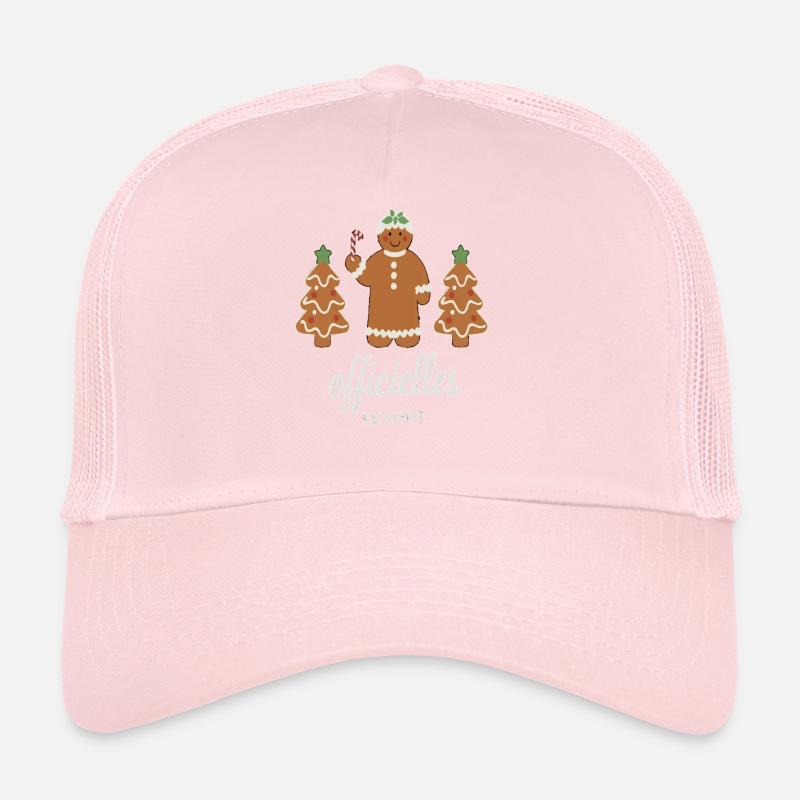 Cookies Baking Christmas Time Cookies Gingerbread Trucker Cap