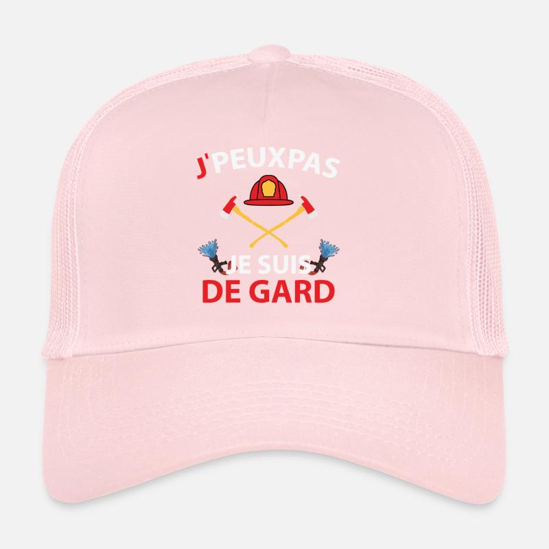 I can't J'ai Suis de Gard Trucker Cap