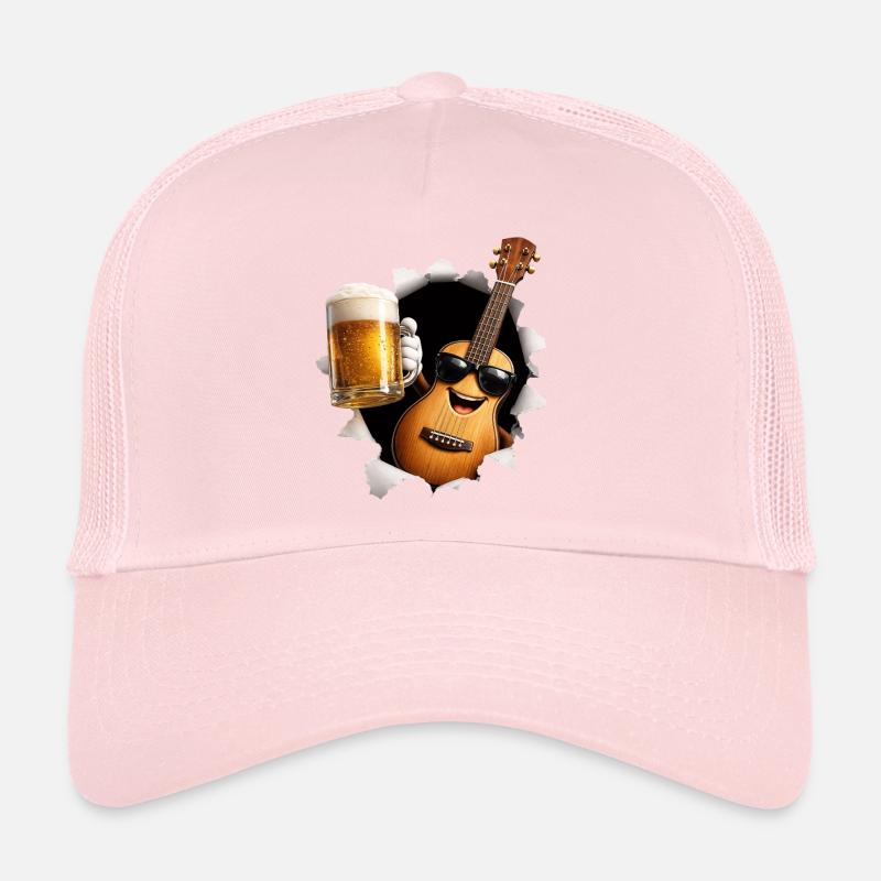 Bière au ukulélé Casquette trucker 