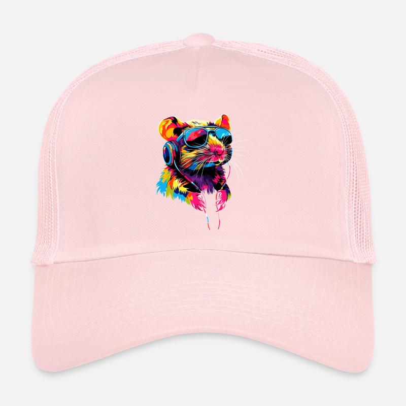 Rat Cute Mouse Rodents Dwarf Mouse Rats Mice Trucker Cap