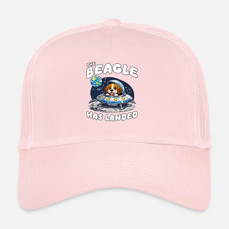 Atterrissage lunaire à Beagle Casquette trucker 