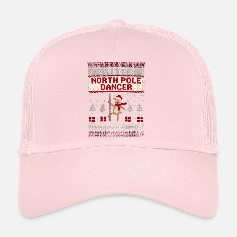 North Pole Dancer – Inappropriate Christmas for Trucker Cap