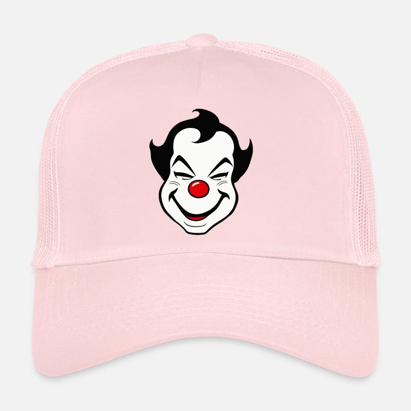 Carnaval du visage de clown joyeux Carnaval Carnaval Casquette trucker 