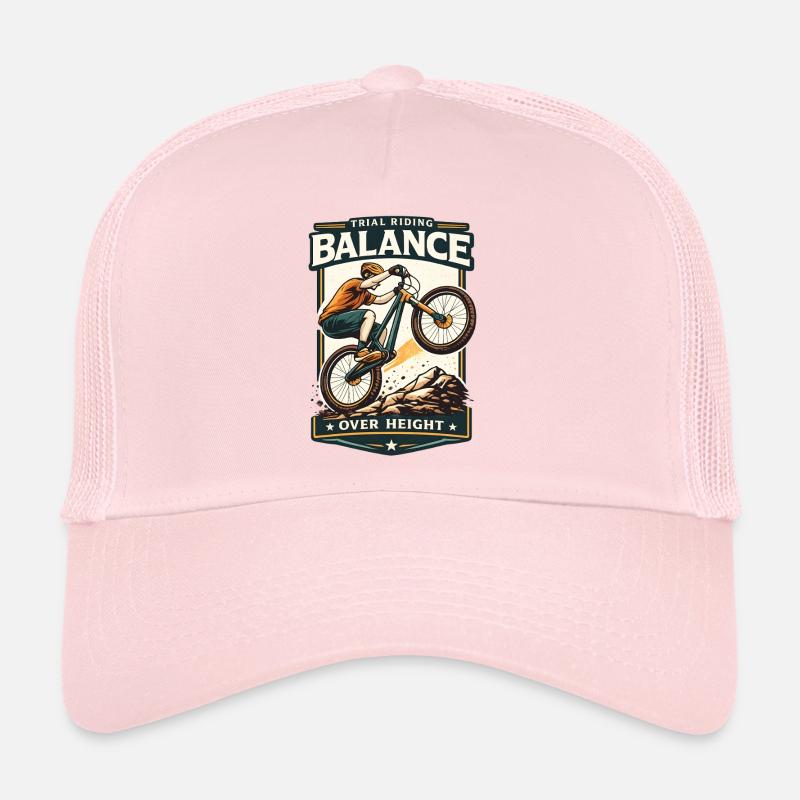 Conception de vélo pour l’équilibre de l’épreuve et de la hauteur Casquette trucker 