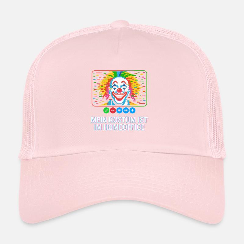 Le costume se trouve dans le bureau du carnaval du bureau principal Casquette trucker 