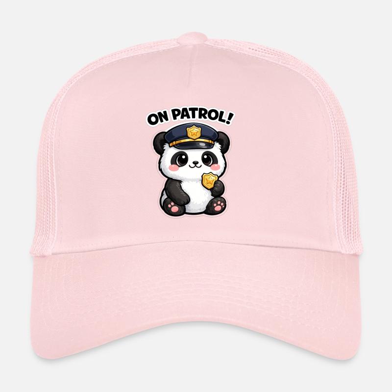 Panda Auf Streife Trucker Cap