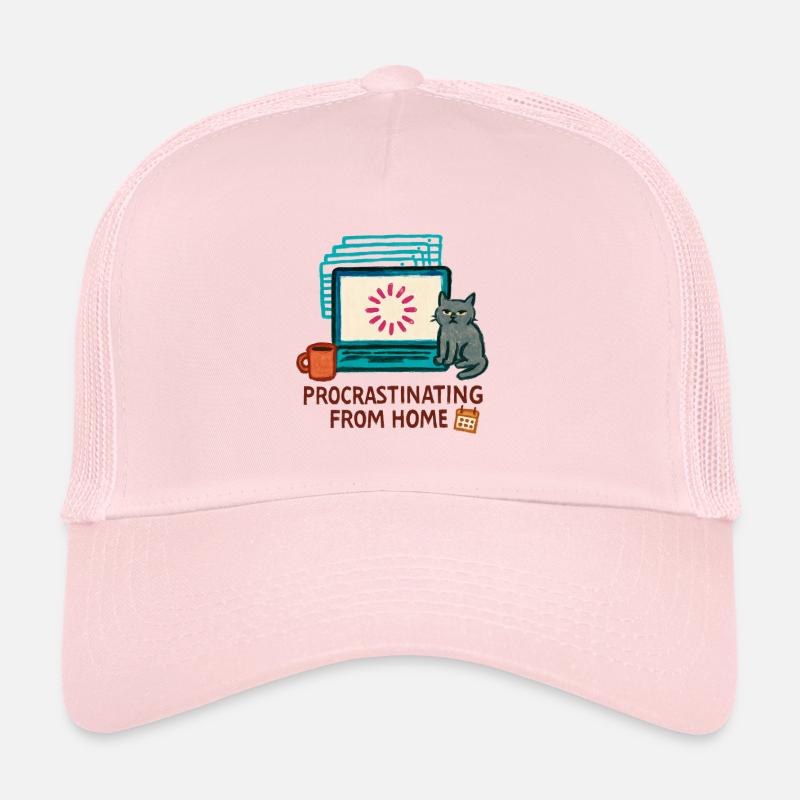 Telearbeit – Telearbeit – Voll-Fernarbeit Trucker Cap